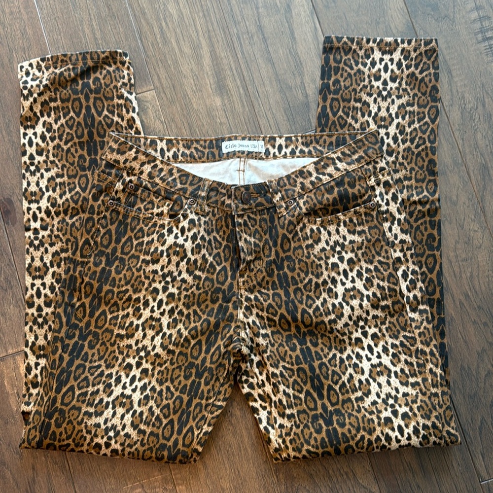 Animal Print Cheetah Jeans